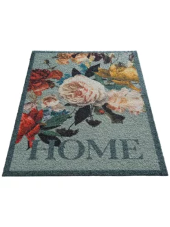 Fußmatte, Dutch Flower Green -KIBEK Verkäufe Fashion FuC39Fmatte mehrfarbig DutchFlowerGreen 66x100 fper