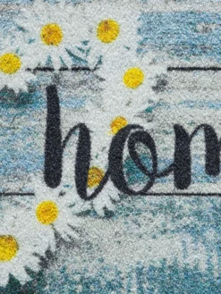 Fußmatte, Daisy Home -KIBEK Verkäufe Fashion Fussmatte blau DaisyHome 50x80 lup