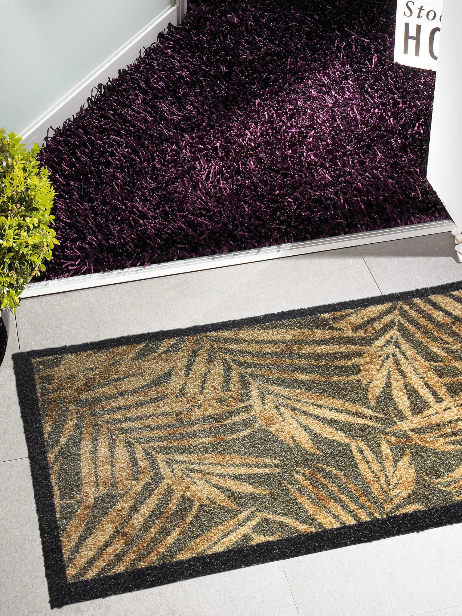 Fußmatte, Golden Leaves 3 Fußmatte, Golden Leaves