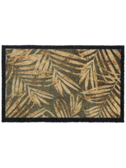 Fußmatte, Golden Leaves 7 Fußmatte, Golden Leaves -KIBEK Verkäufe Fashion Fussmatte braun GoldenLeaves 50x80 pla