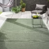 Outdoor-Teppich, Olive -KIBEK Verkäufe Favolosa FlachgewebeTeppich gruen olive 160x230 mil