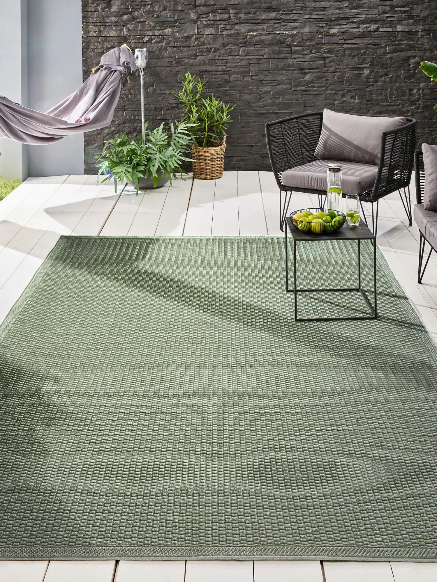 Outdoor-Teppich, Olive 3 Outdoor-Teppich, Olive