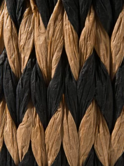 Korb, Schwarz/Natur 9 Korb, Schwarz/Natur -KIBEK Verkäufe Flimmer Korb Schwarz SchwarzNatur 26x26x23 lup3