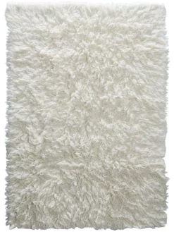 Flokati, Weiss -KIBEK Verkäufe FlokatiExtra Flokati Weiss 170x240 pla