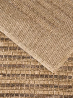 Outdoor-Teppich, Wood -KIBEK Verkäufe Freya OutdoorTeppich Dunkelbraun Wood 160x230 wel