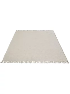 Baumwoll-Teppich, White -KIBEK Verkäufe Froesunda BaumwollTeppich Creme White 170x240 fper