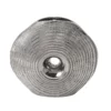 Deko-Vase, Silber -KIBEK Verkäufe Gansu DekoVase Silber 9x26x24 per