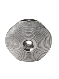 Deko-Vase, Silber