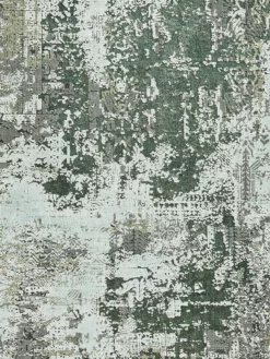 Vintage-Teppich, Moosachat -KIBEK Verkäufe Giano Vintageteppich gruen Moosachat 160x230 lup