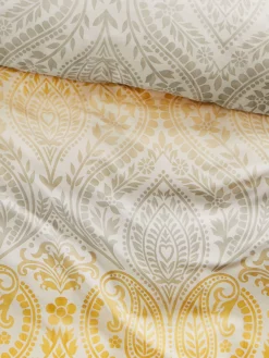 Bettwäsche, Sonnengelb -KIBEK Verkäufe GoldenGrace Bettwaesche gelb Sonnengelb 135x200 lup