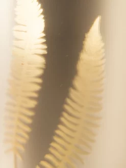 Teelichthalter, Gold -KIBEK Verkäufe GoldenLeaves Teelichthalter Gold 12x12x18 lup2