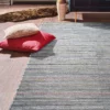 Flachgewebe-Teppich, Multi-Grey -KIBEK Verkäufe Gravendal FlachgewebeTeppich Grau FunnyBunnyGrey 170x240 mil
