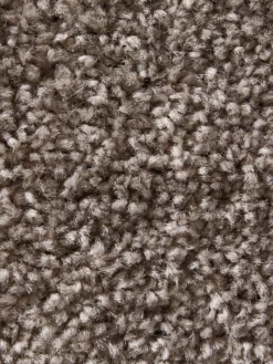 Uni-Teppich, Taupe -KIBEK Verkäufe Hardy Hochflorteppich Braun Taupe 160x230 lup