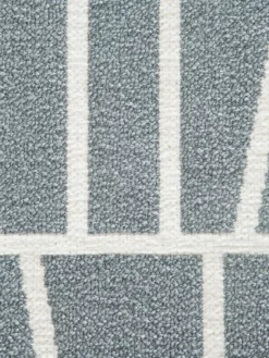 Moderner Teppich, Creme/grau -KIBEK Verkäufe Hedda ModernerTeppich Grau Creme grau 160x230 lup2