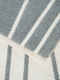 Moderner Teppich, Creme/grau -KIBEK Verkäufe Hedda ModernerTeppich Grau Creme grau 160x230 wel1