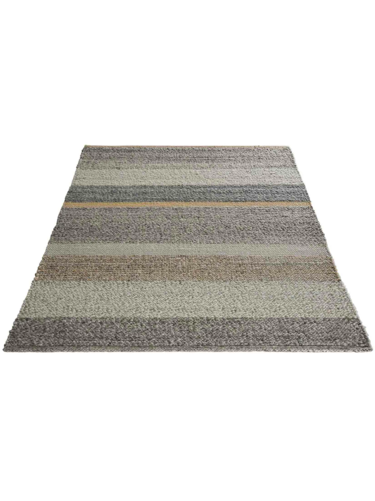 Woll-Teppich, Multi-Grey 5 Woll-Teppich, Multi-Grey – Bild 3