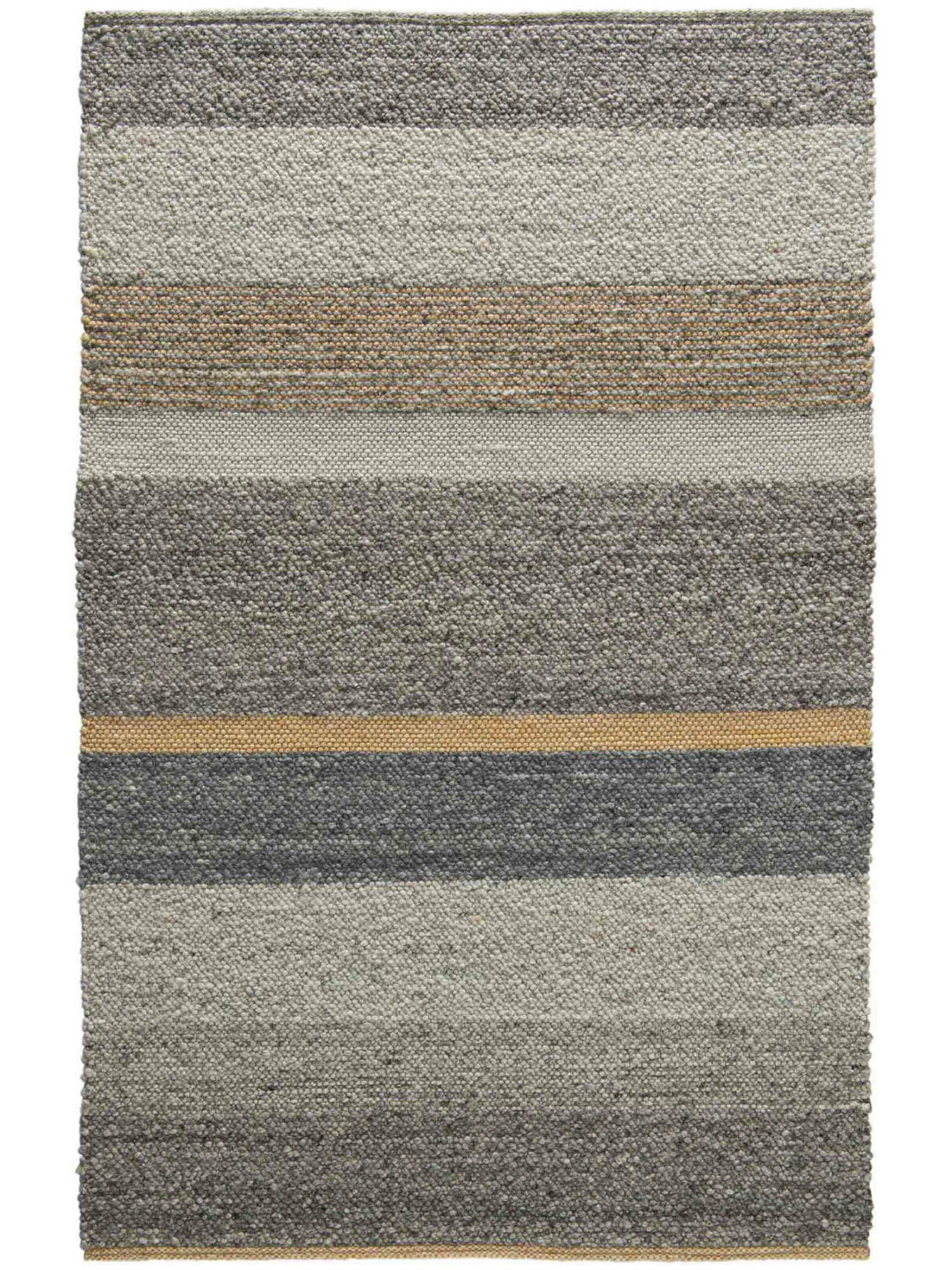 Woll-Teppich, Multi-Grey 4 Woll-Teppich, Multi-Grey – Bild 2