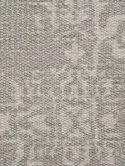 Baumwoll-Teppich, Vintage Grey -KIBEK Verkäufe Henfield FlachgewebeTeppich Grau VintageGrey 170x240 lup