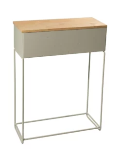 Pflanztopf, Beige -KIBEK Verkäufe HighPlants Pflanztopf Grau 18x45x60 per1