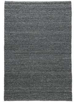Woll-Teppich, Ice 7 Woll-Teppich, Ice -KIBEK Verkäufe Hillsand HandwebTeppich Dunkelgrau Ice 170x240 pla
