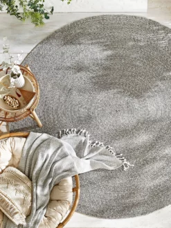 Flachgewebe-Teppich, Granite Grey