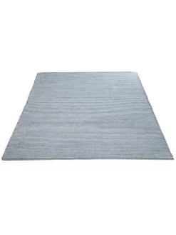 Woll-Teppich, Cloud Blue -KIBEK Verkäufe Holmerud Handwebteppich hellblau Cloudblue 170x240 fper