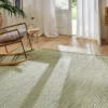 Woll-Teppich, Spring Green -KIBEK Verkäufe Holmerud Handwebteppich hellgruen Springgreen 170x240 mil3