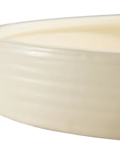 Deko-Schale, Beige -KIBEK Verkäufe Hua DekoSchale Beige 36x36x5 lup1