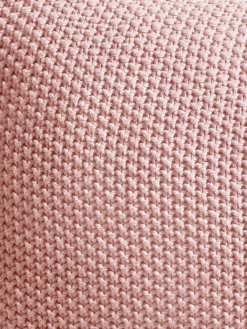 Strickkissen, Altrosa -KIBEK Verkäufe Hygge Sofakissen rosa Altrosa lup