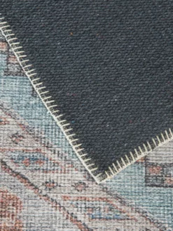 Vintage-Teppich, Blau 11 Vintage-Teppich, Blau -KIBEK Verkäufe Jampur VintageTeppich Grau Blau 160x230 wel