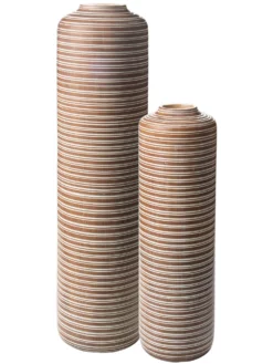 Deko-Vase, Braun -KIBEK Verkäufe Kaili DekoVase Braun Serie per