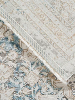 Vintage-Teppich, Bleu -KIBEK Verkäufe Kingfield VintageTeppich Blau Bleu 200x290 wel