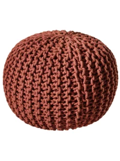 Pouf, Sweet Home Brown -KIBEK Verkäufe Kiruna Sitzpouf braun sweethomebrown rund per