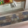 Fußmatte, Tin Tile Beige -KIBEK Verkäufe KitchenPlus FuC39Fmatte grau braun TinTilebeige 50x150 mil