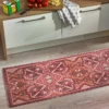 Fußmatte, Vintage Boho Kelim -KIBEK Verkäufe KitchenPlus Fussmatte Rot VintageBahoKelim 50x150 mil