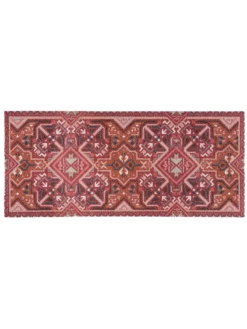 Fußmatte, Vintage Boho Kelim -KIBEK Verkäufe KitchenPlus Fussmatte Rot VintageBahoKelim 50x150 pla