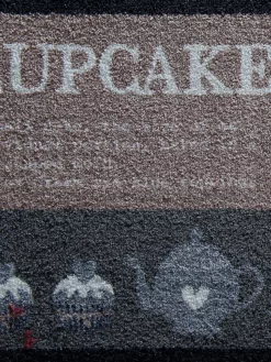 Fußmatte, Cupcake Pink 9 Fußmatte, Cupcake Pink -KIBEK Verkäufe Kitchenplus Fussmatte braun cupcake 50x150 lup