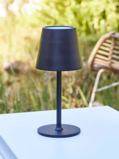 Tischleuchte, Schwarz -KIBEK Verkäufe Kitsilano LEDTischleuchte Schwarz 11x11x39 mil1