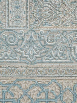 Vintage-Teppich, Aqua 10 Vintage-Teppich, Aqua -KIBEK Verkäufe Kronos VintageTeppich Blau Aqua 200x290 lup