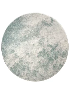 Moderner Teppich, Spring Leaves -KIBEK Verkäufe Kumulus DesignerTeppich Gruen SpringLeaves rund160 pla