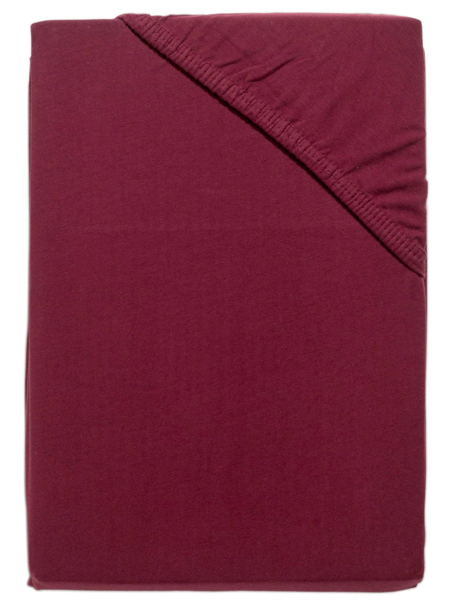 Spannbetttuch, Bordeaux 3 Spannbetttuch, Bordeaux