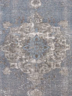 Vintage-Teppich, Blue -KIBEK Verkäufe LaRochelle VintageTeppich Blau Blue 160x230 lup