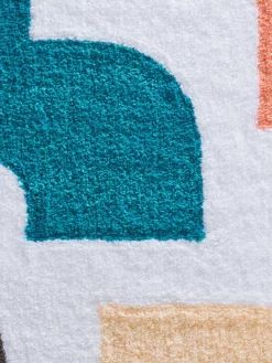 Titelseite -KIBEK Verkäufe Latigo Badteppich Mehrfarbig Apricot lup