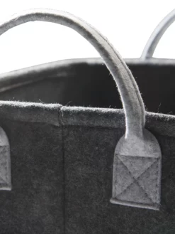 Korb, Schwarz -KIBEK Verkäufe LaundrySmile Korb Schwarz 30x40x50 lup2