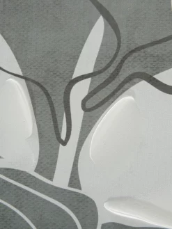 Leinwand-Druck-handbemalt, Graugrün 9 Leinwand-Druck-handbemalt, Graugrün -KIBEK Verkäufe Leavea Druckgerahmt Gruen Graugruen 50x70 lup