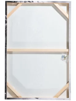 Leinwand-Druck-handbemalt, Grau -KIBEK Verkäufe LeopardWatch LeinwandDruck Grau 60x90 ruk1