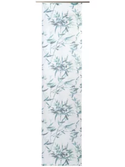 Flächenvorhang, Jade -KIBEK Verkäufe Letizia Gardine Flaechenvorhang Gruen Jade 60x245 pla1