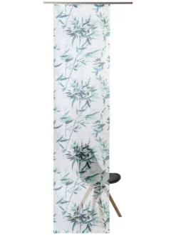 Flächenvorhang, Jade -KIBEK Verkäufe Letizia Gardine Flaechenvorhang Gruen Jade 60x245 pla2