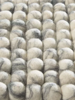 Topfuntersetzer, Grey Natural -KIBEK Verkäufe Liesta Filzkugel Untersetzer grau GreyNatural lup