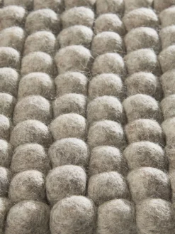 Topfuntersetzer, Stone Grey -KIBEK Verkäufe Liesta Filzkugel Untersetzer grau StoneGrey lup